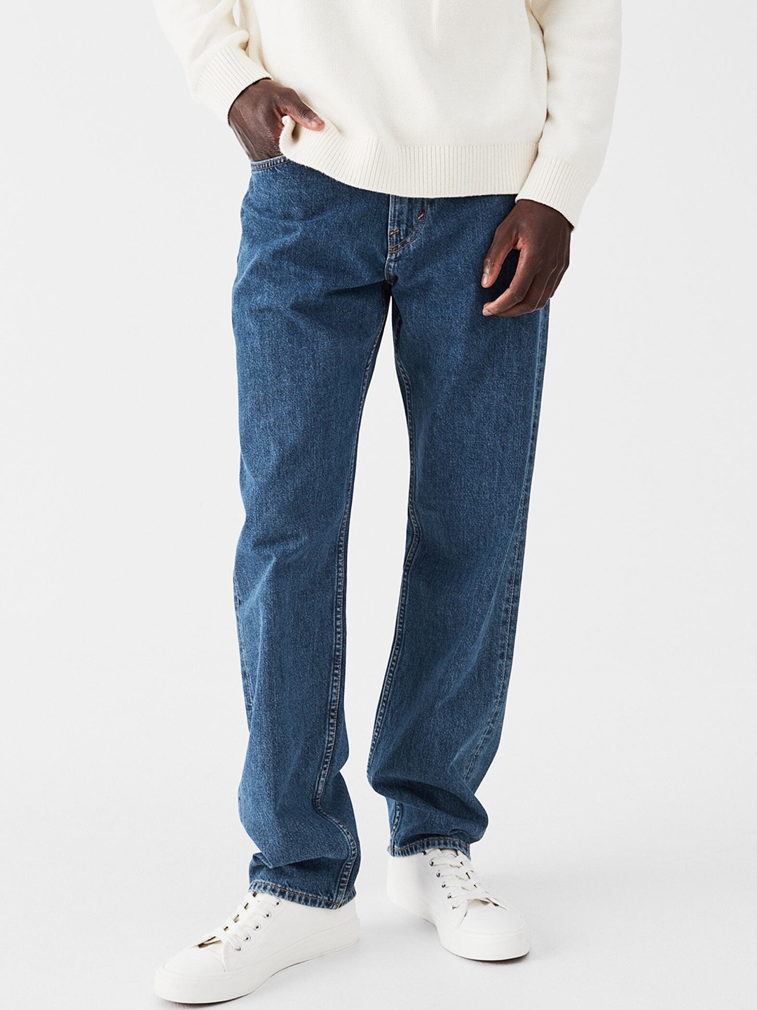 

H&M Men Relaxed Jeans, Blue