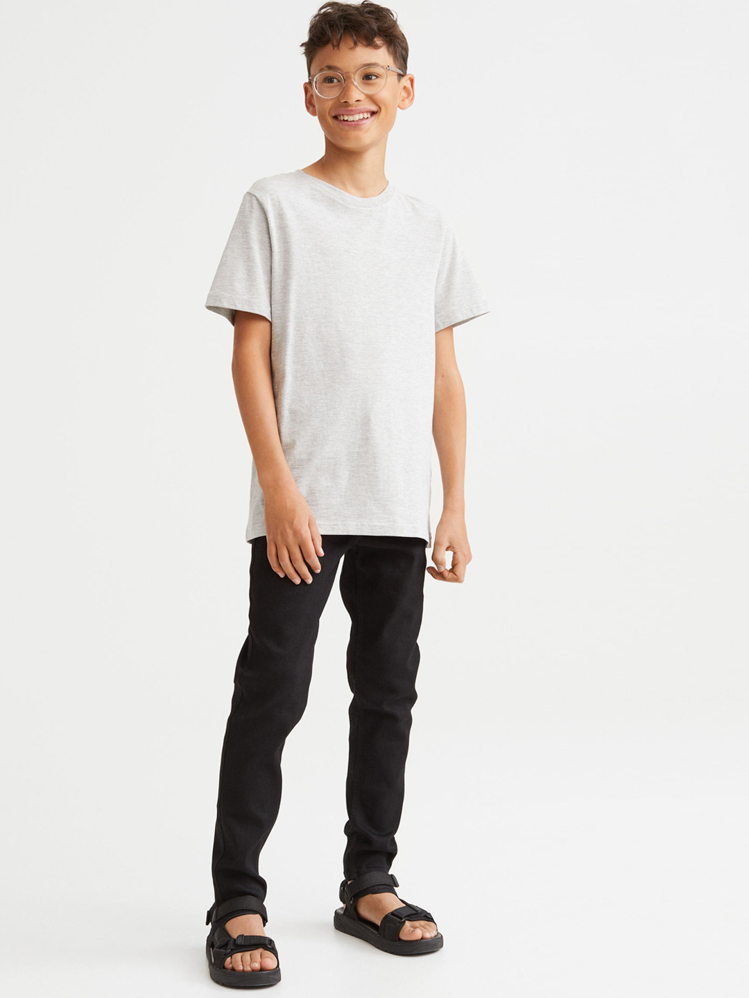 

H&M Boys Comfort Stretch Slim Fit Jeans, Black