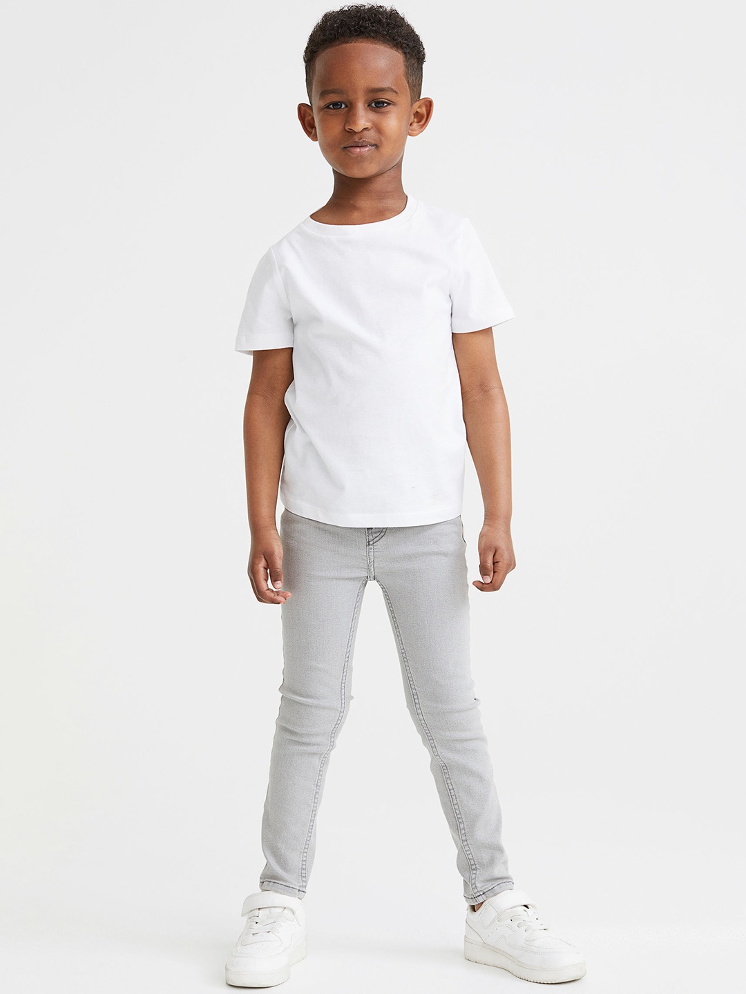 

H&M Boys Superstretch Slim Fit Jeans, Grey