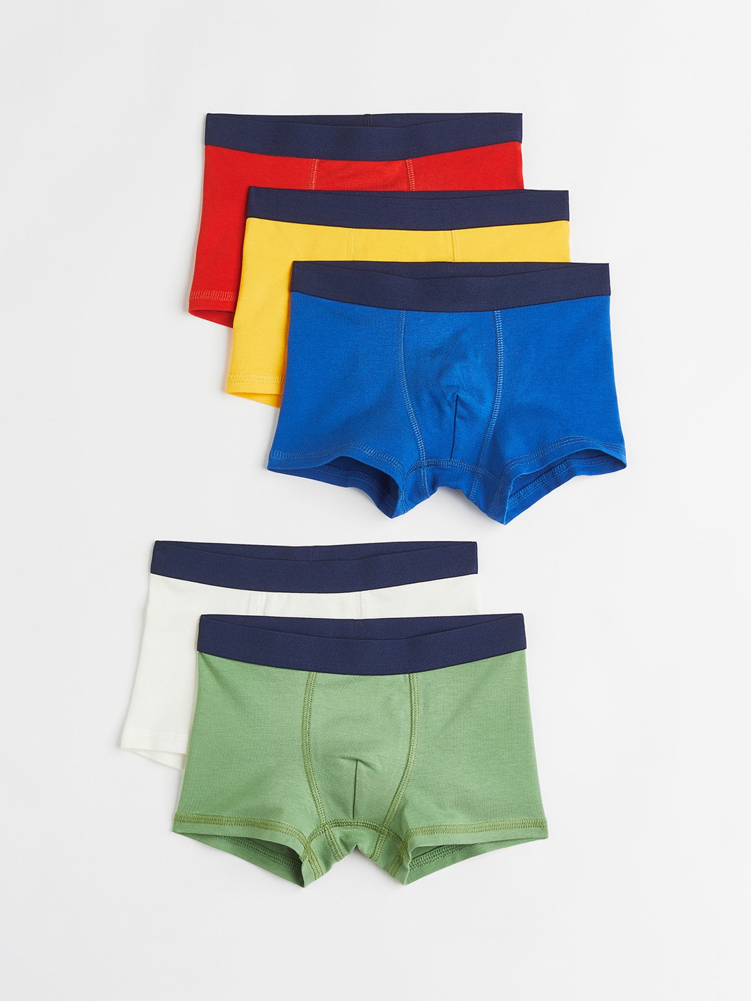 

H&M Boys 5-Pack Boxer Shorts, Blue