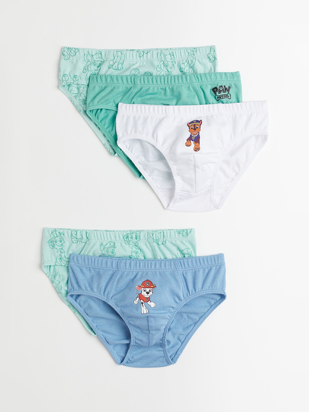 

H&M Boys 5-pack printed boys briefs, Blue