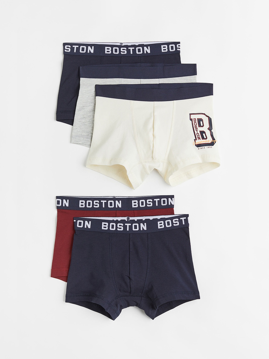 

H&M Boys 5-pack boxer shorts, Navy blue