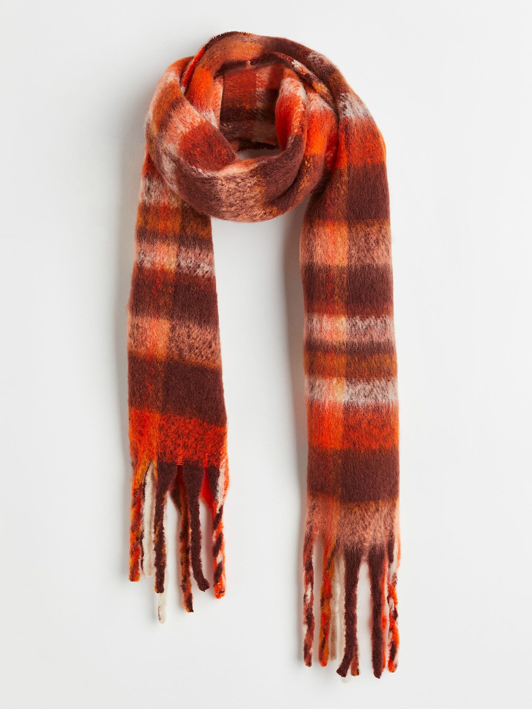 

H&M Women Woven scarf, Orange