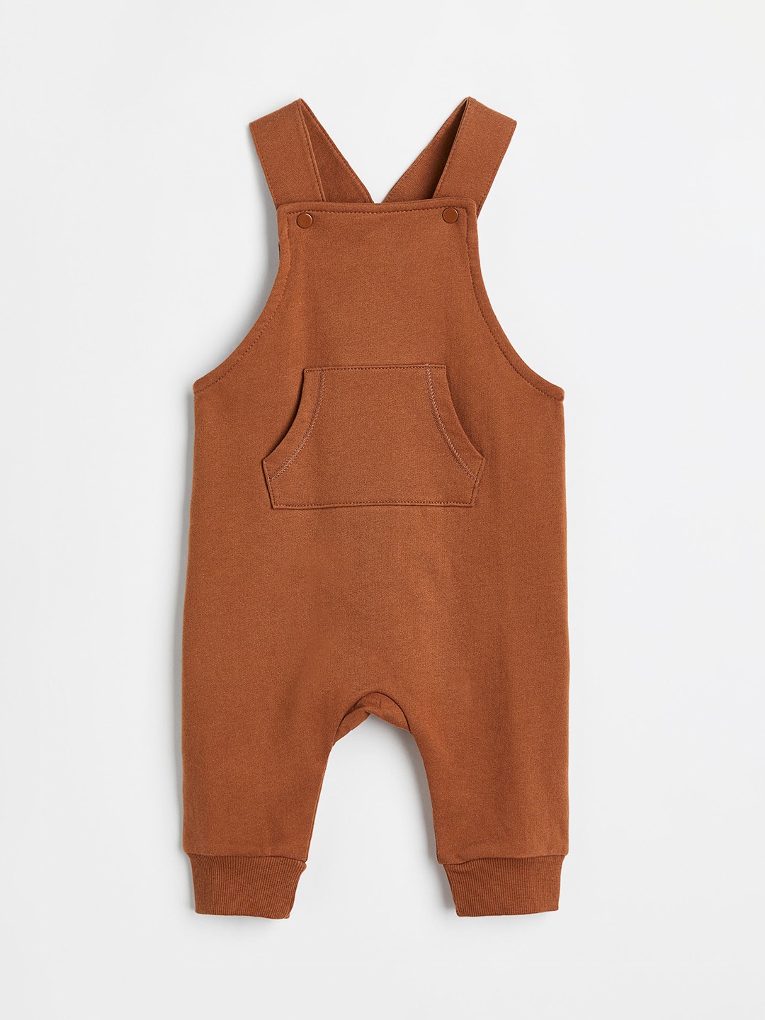 

H&M Boys Cotton Dungarees, Brown