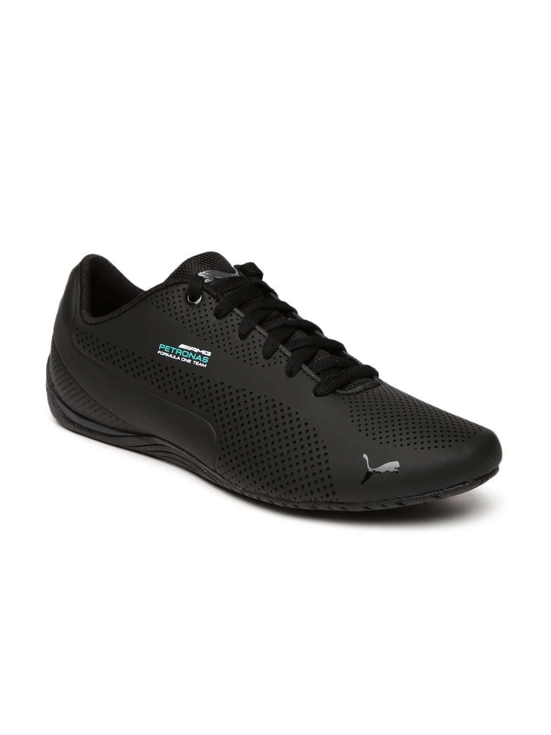 

PUMA Motorsport Unisex Perforated Mercedes Drift Cat Ultra Sneakers, Black
