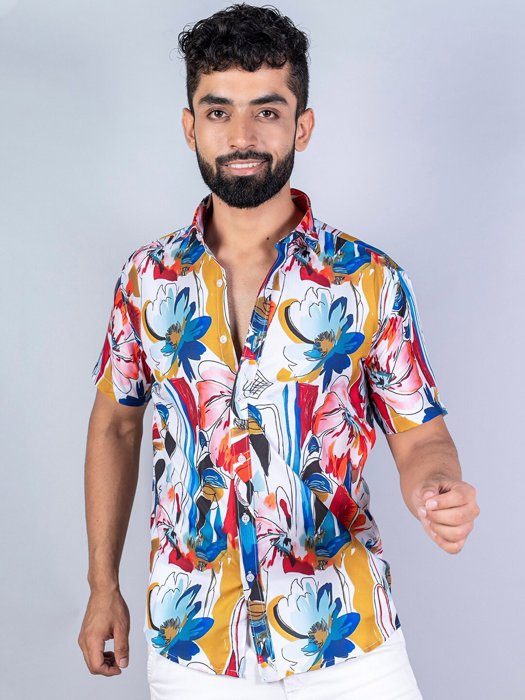 

Tistabene Men Multicoloured Printed Casual Shirt, Multi