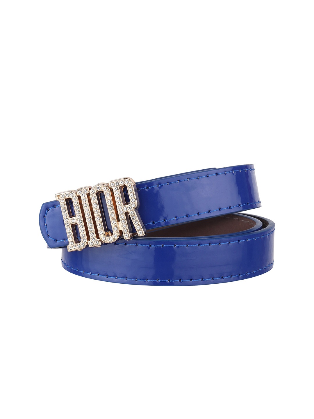 

Swiss Design Women Blue PU Belt