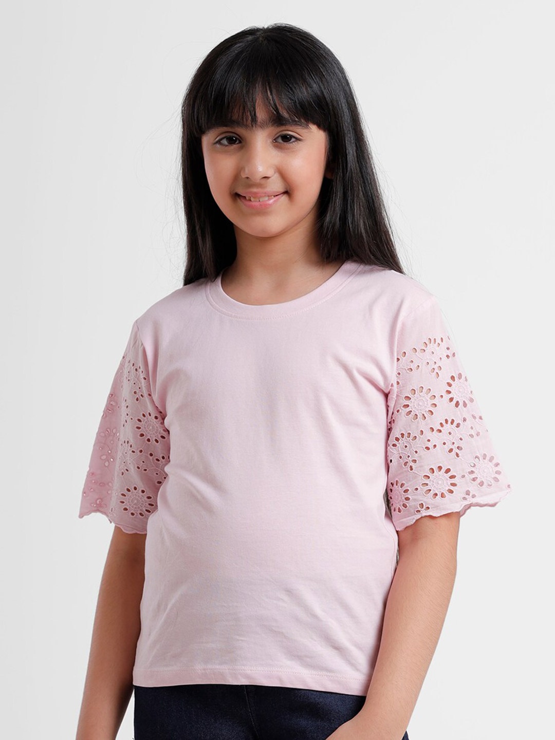 

De Moza Girls Pink Top