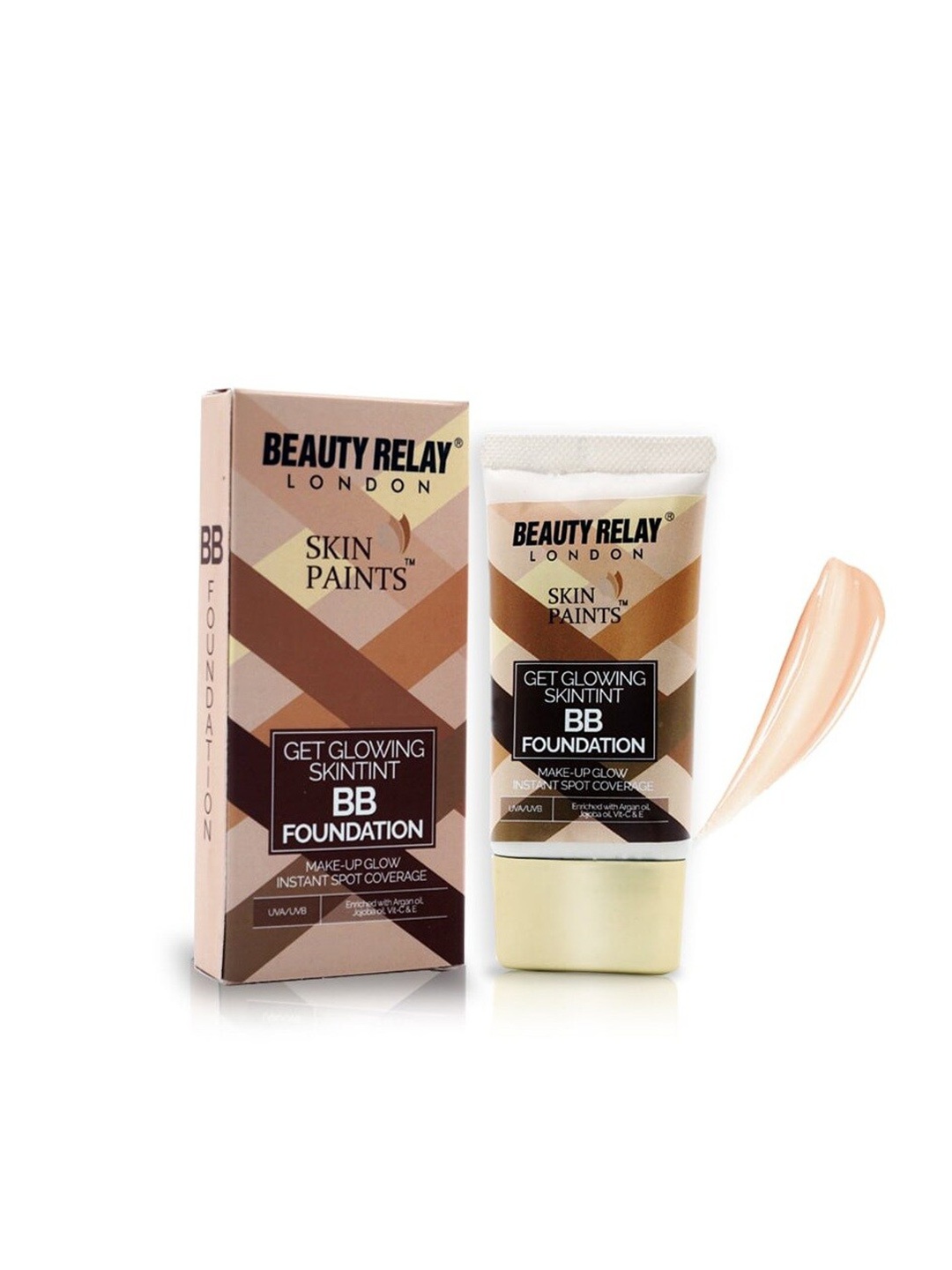 

BeautyRelay London Skin Paints Iconic Hd Foundation 30ml - Sun Beige 310, Na