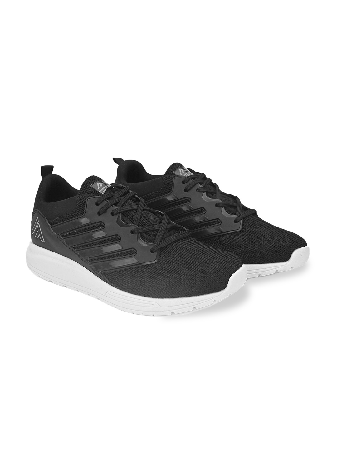 

Alberto Torresi Men Black Mesh Running Shoes