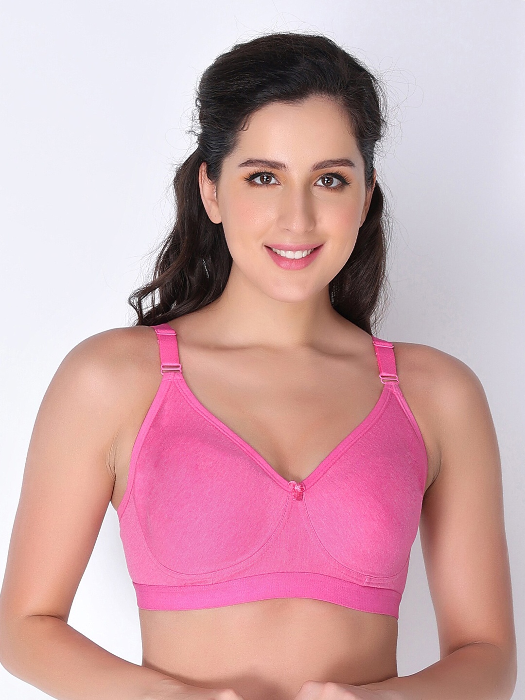 

Innocence Pink Non-Padded Bra
