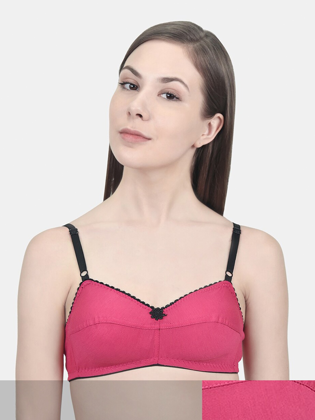 

Innocence Pack of 2 Bra, Fuchsia
