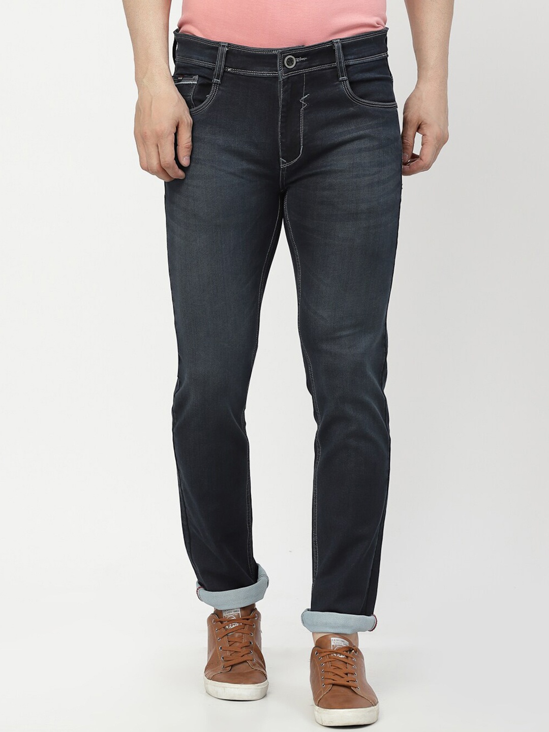 

TNG Men Blue Slim Fit Light Fade Stretchable Jeans