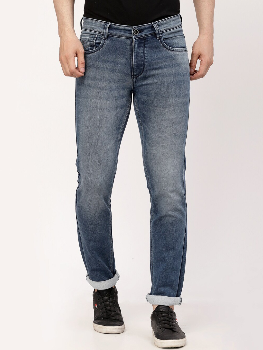 

TNG Men Blue Slim Fit Light Fade Stretchable Jeans