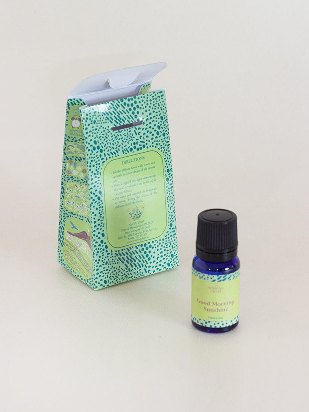 

The Wishing Chair Green Tea Aroma Diffuser Oil, Black