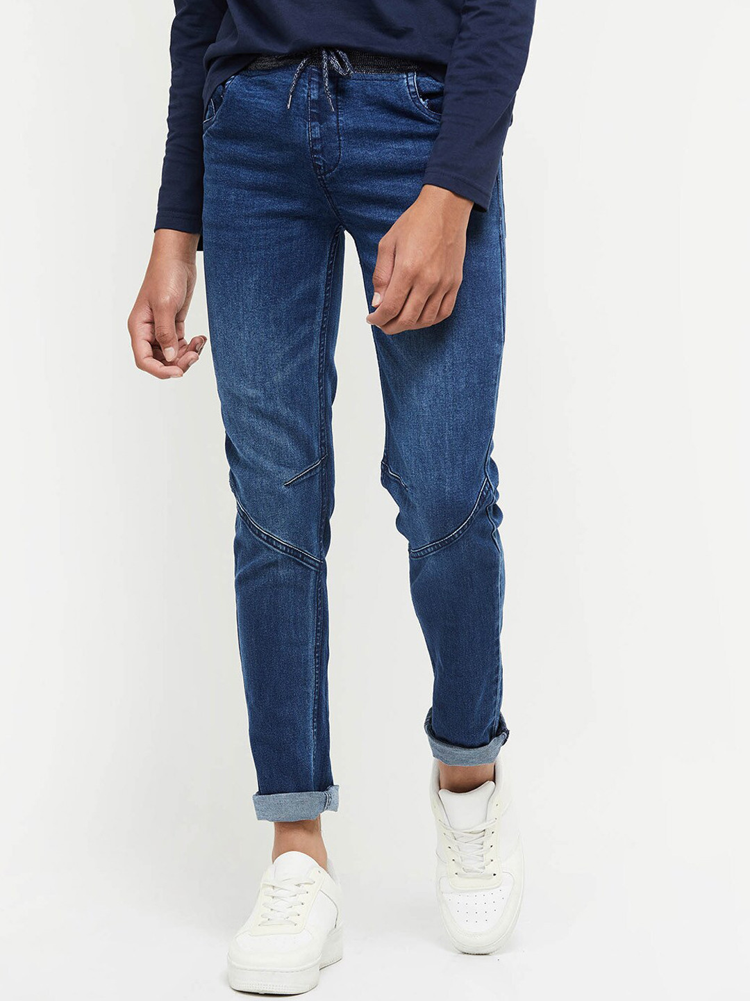 

max Boys Blue Light Fade Jeans