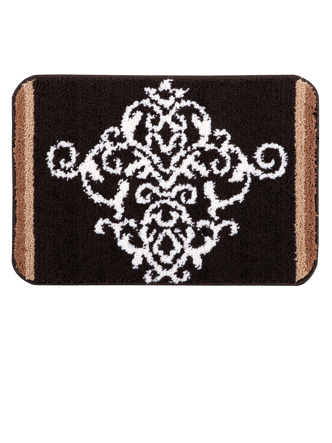 

Pano Brown Self Design 1000 GSM Bath Rug