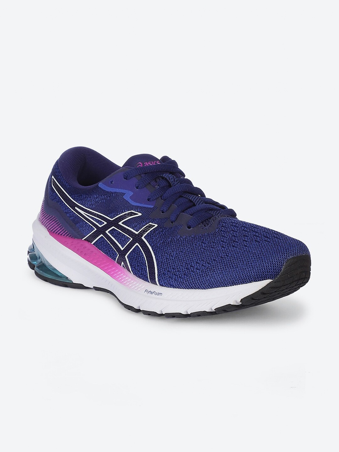 

ASICS Women Blue GT-1000 11 Blue Running Shoes