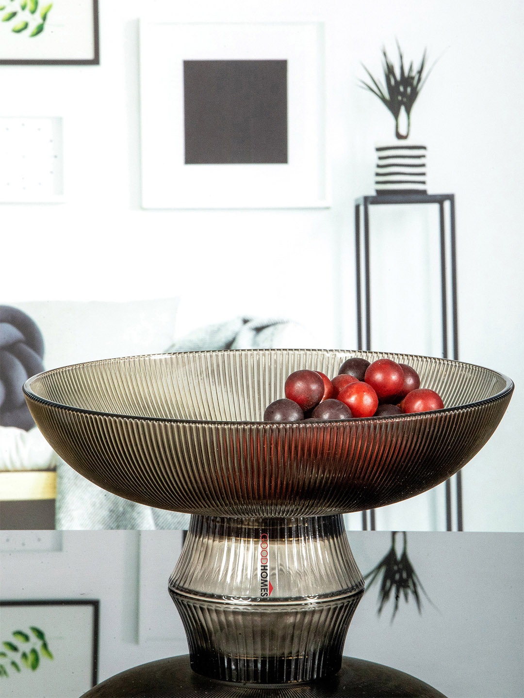 

GOODHOMES Transparent Dishwasher & Microwave safe Glass Bowl