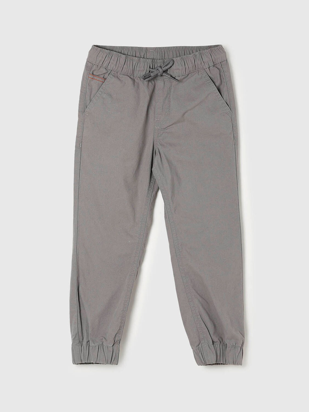 

max Boys Grey Joggers Trousers