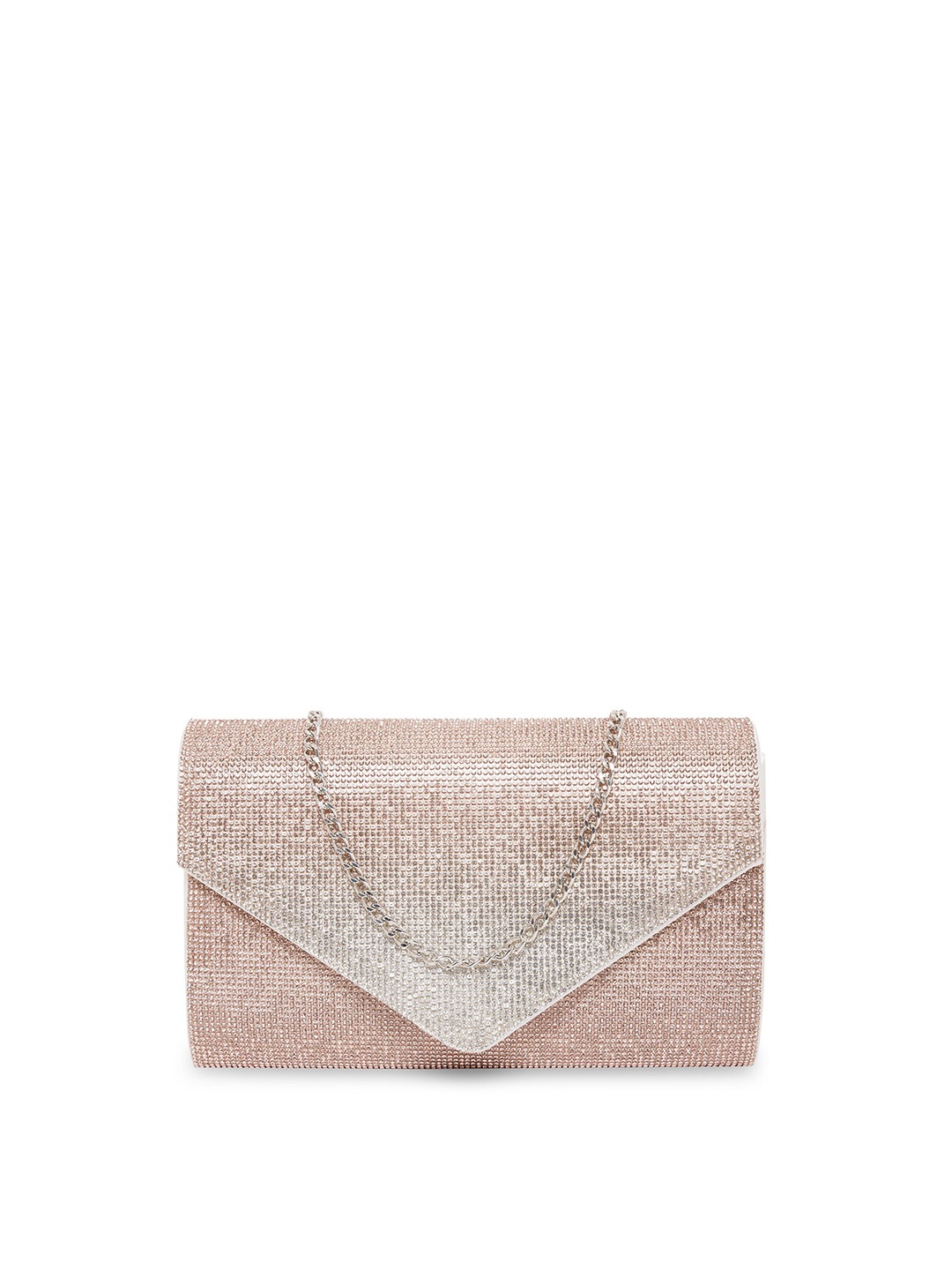 

ALDO Pink Embellished Envelope Clutch