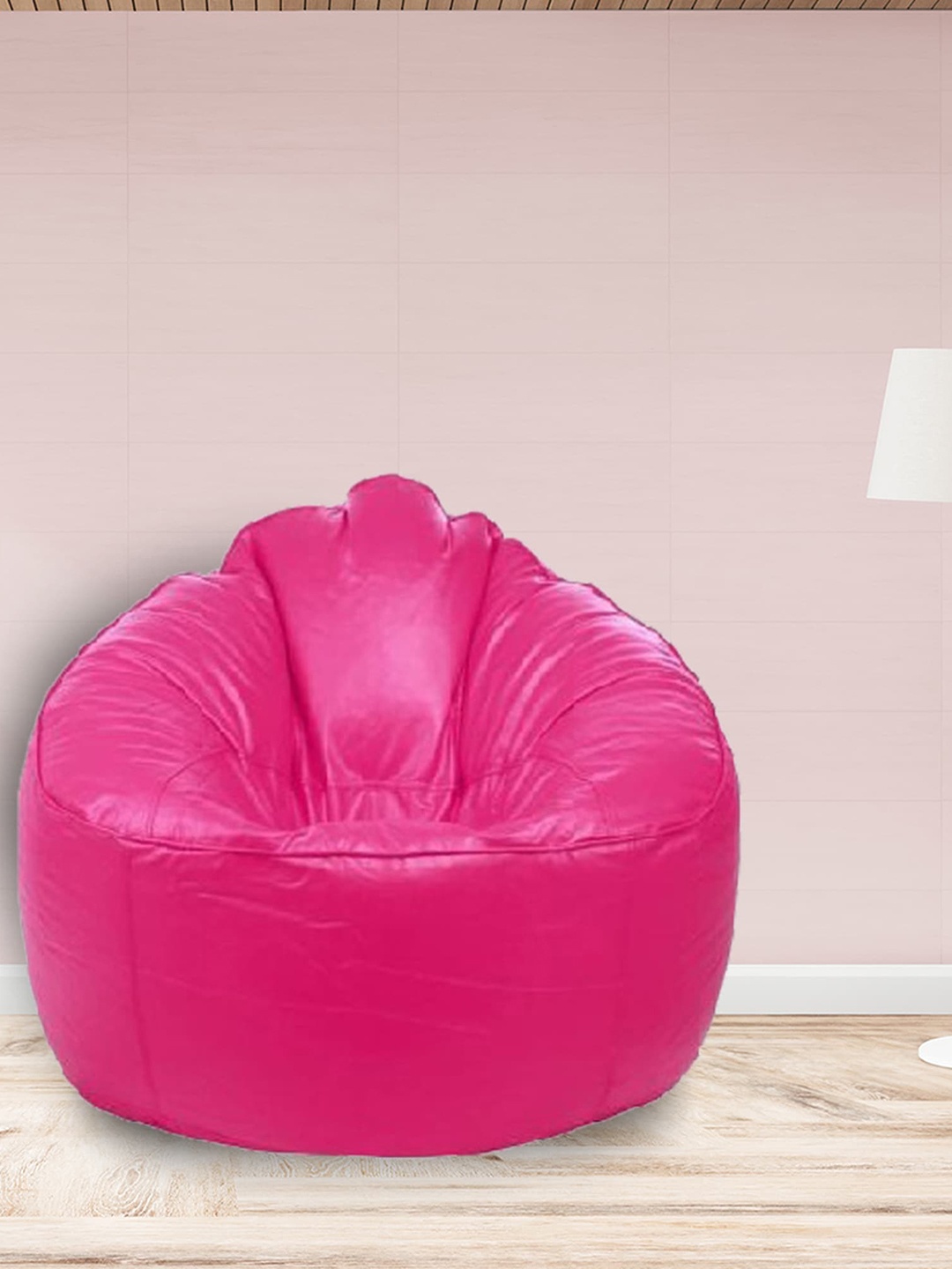 

SHIRA 24 Pink Solid Bean Bag Cover