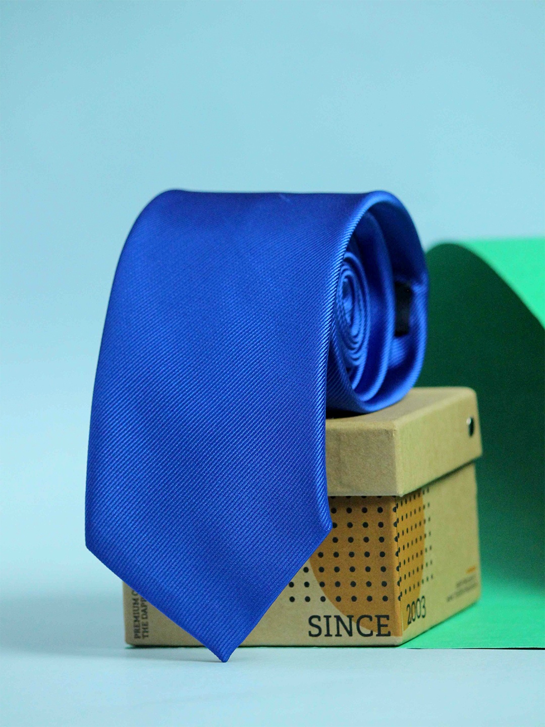 

Tossido Men Blue Broad Tie