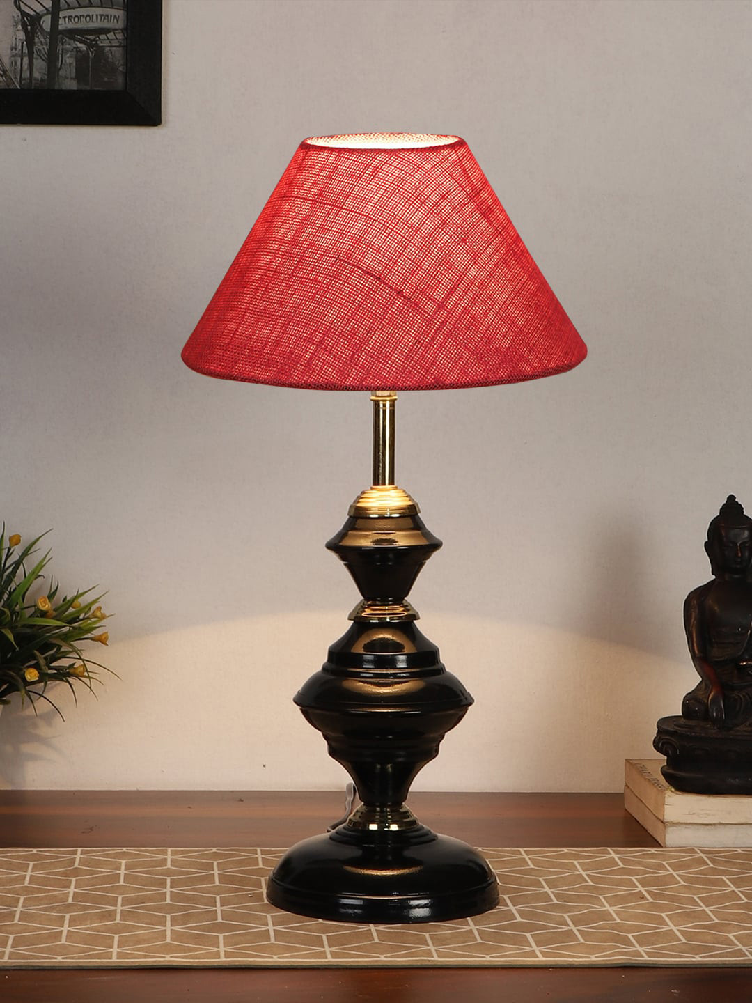 

Devansh Pink Solid Table Lamps