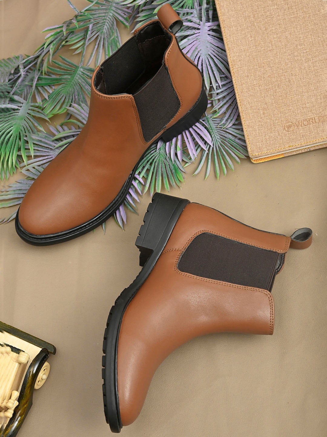 

Roadster Women Tan & brown Solid Regular Boots