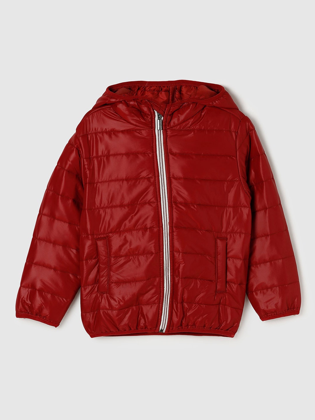 

max Girls Red Windcheater Padded Jacket