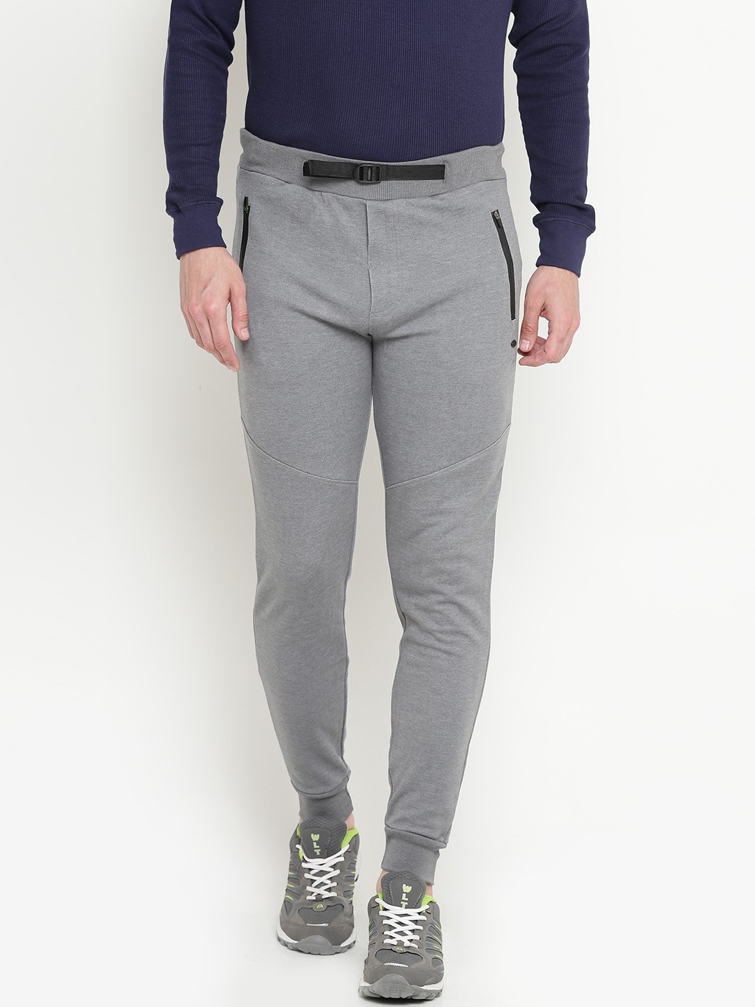 

Proline Active Men Grey Solid Urban Trots Joggers
