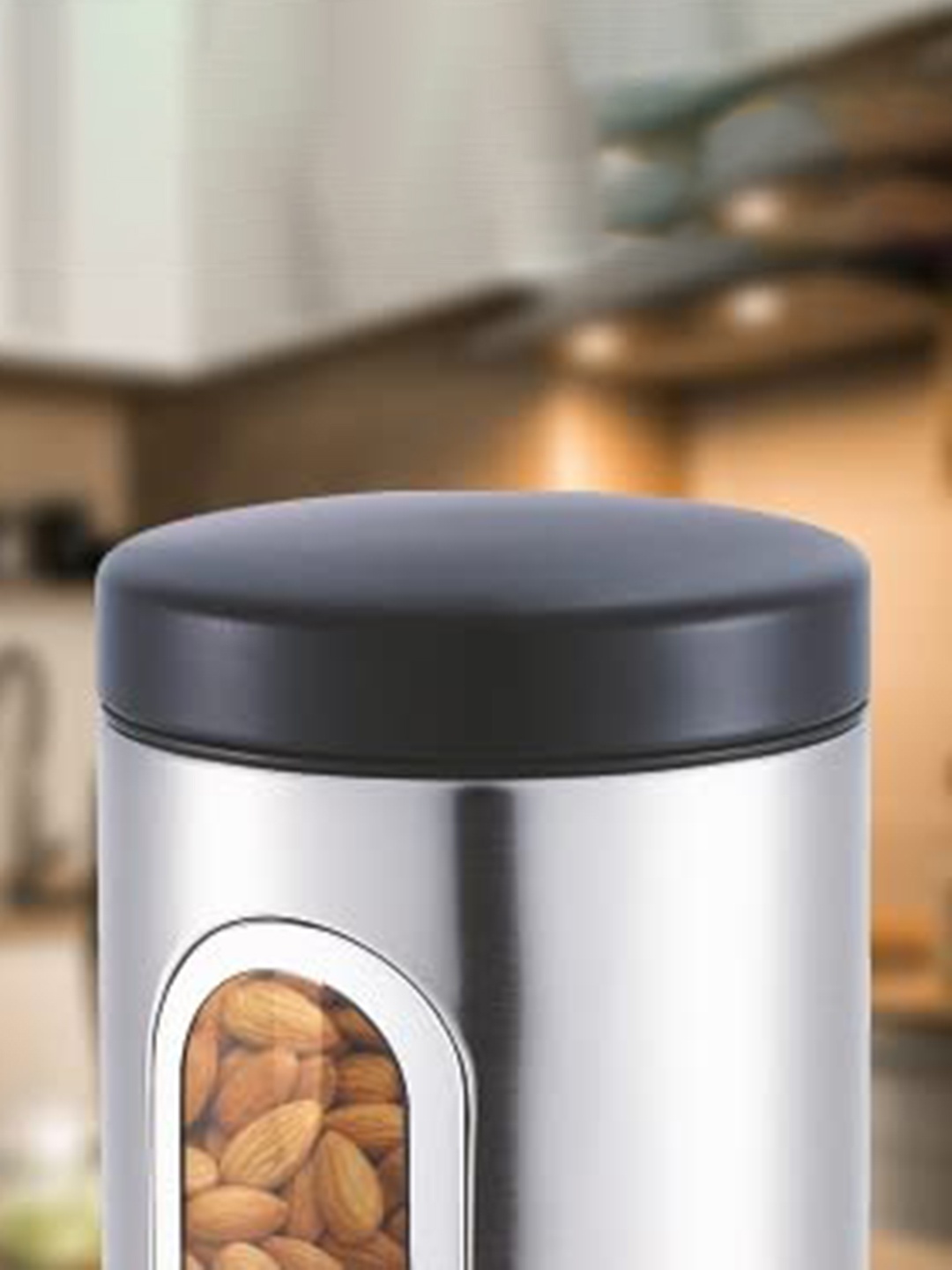

SignoraWare Silver Set Of 2 Solid Stainless Steel Food Container 1.8 l