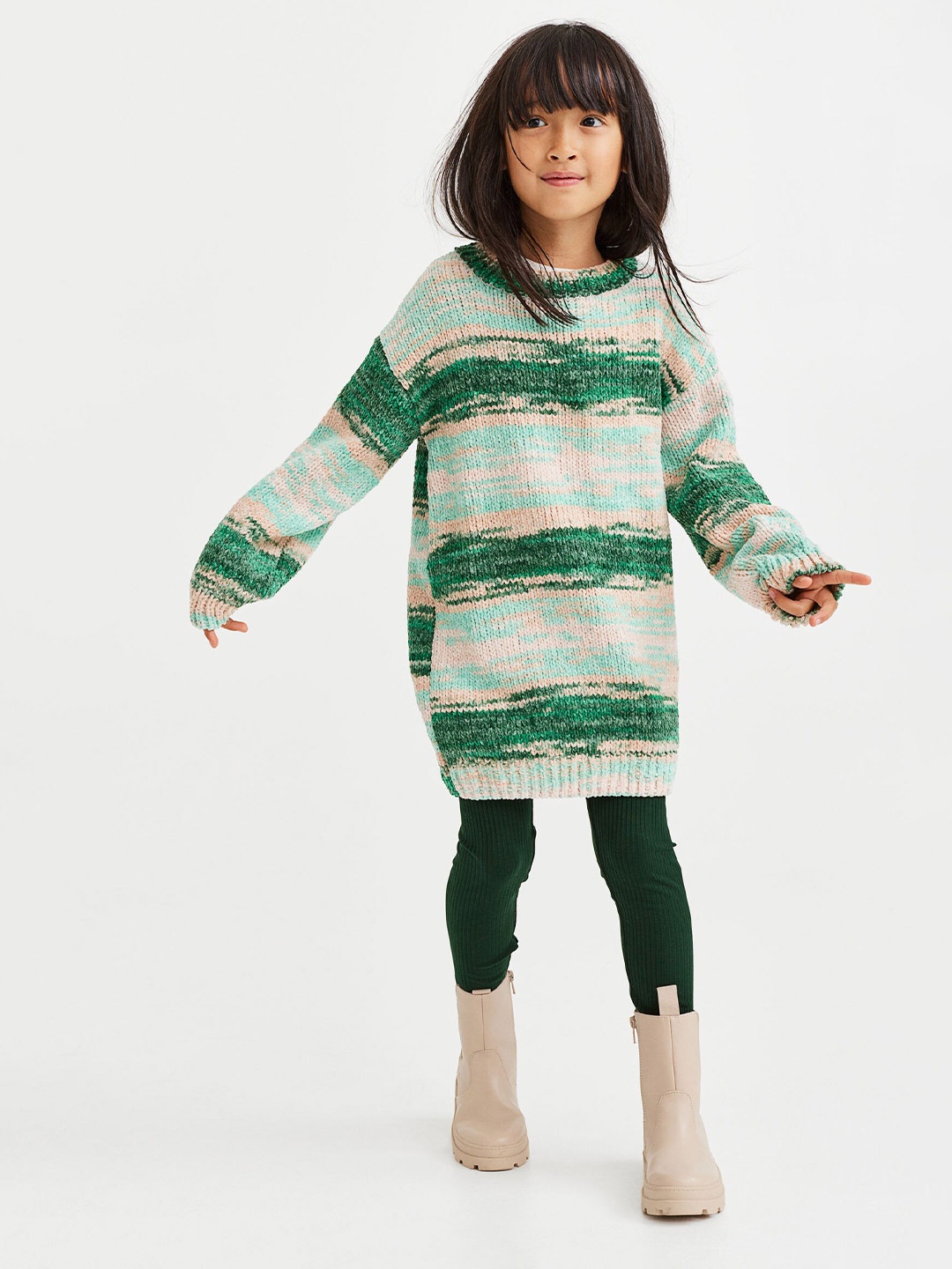 

H&M Girls 2-piece set, Green
