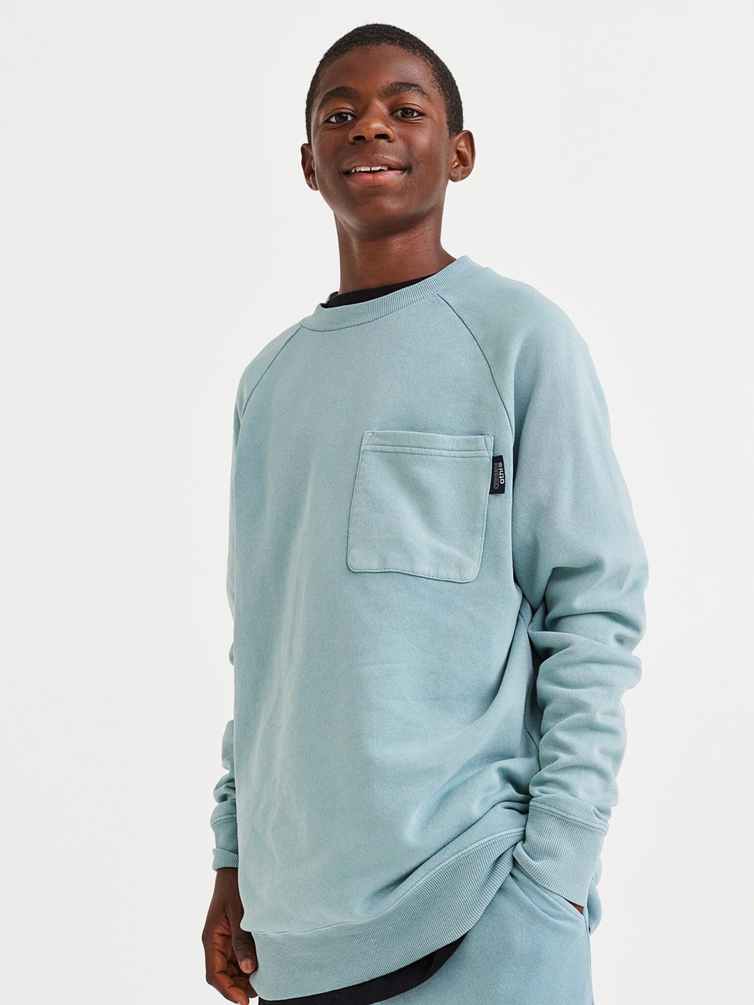 

H&M Men Oversized sweatshirt, Blue