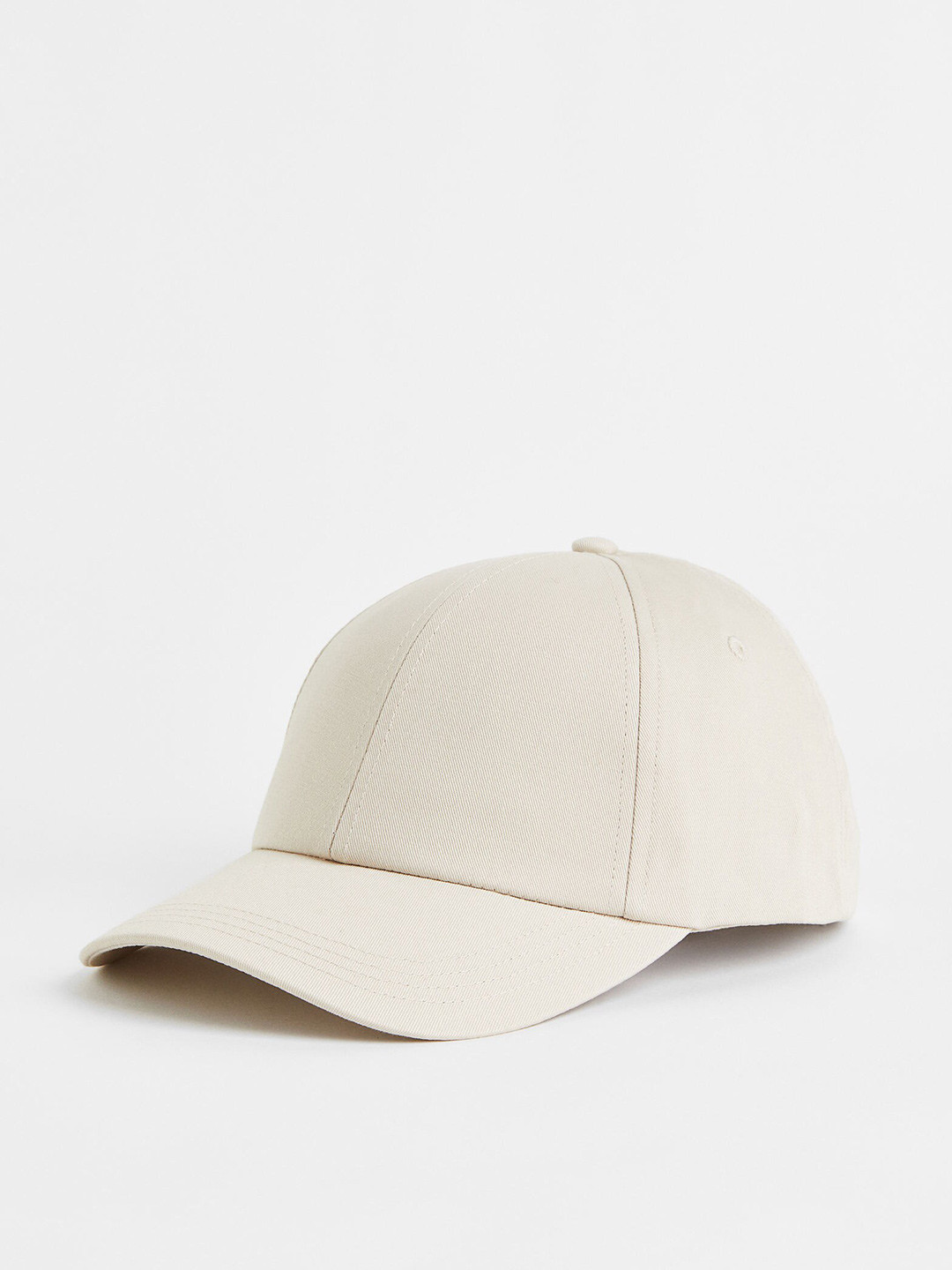

H&M Women Cotton Baseball Cap, Beige