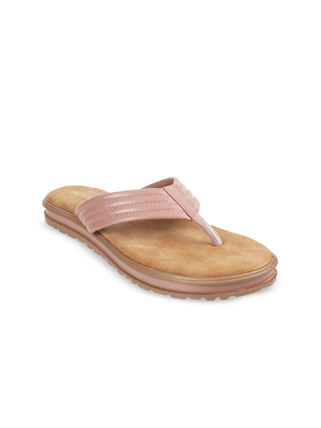 

Metro Women Pink T-Strap Flats