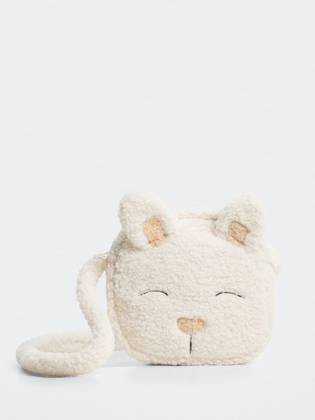 

Mango Kids Structured Sling Bag, Off white