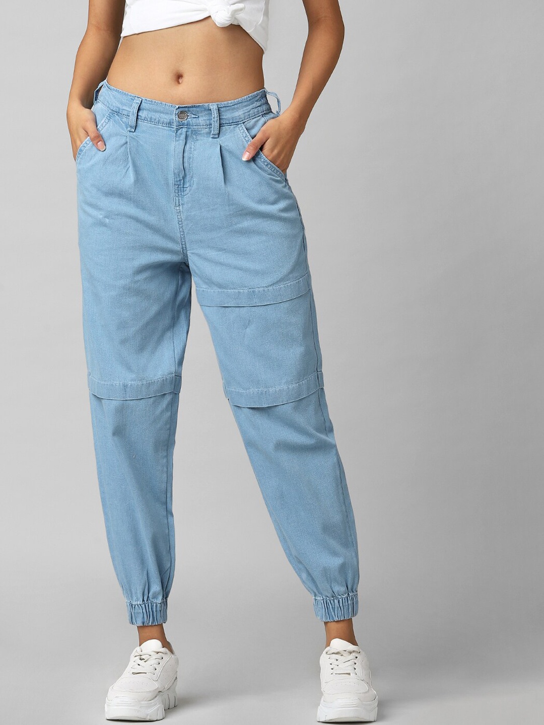 

ONLY Women Blue High-Rise Jeans