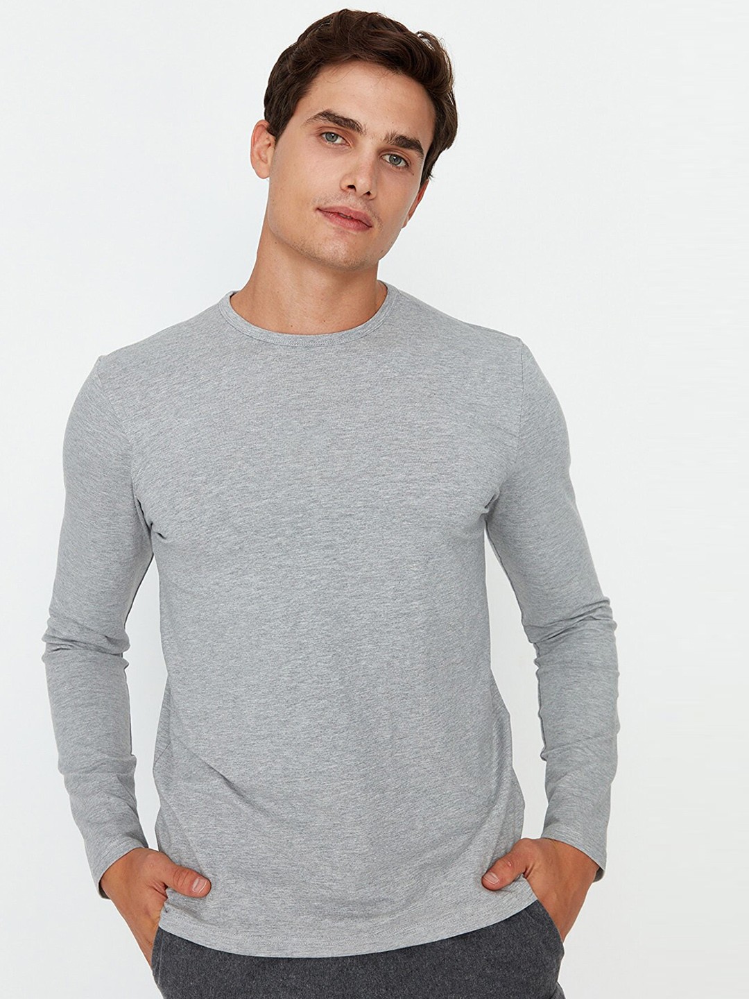

Trendyol Men Grey Night suit