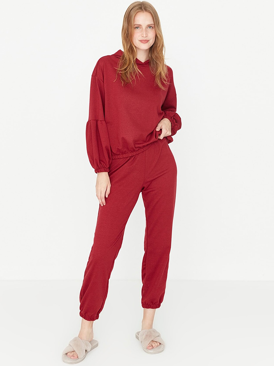 

Trendyol Women Red Night suit
