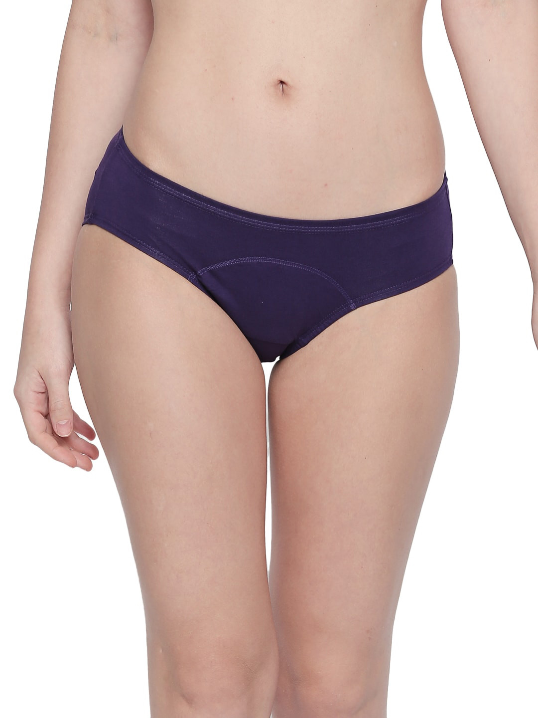 

RedRose Women Blue Solid Period Briefs
