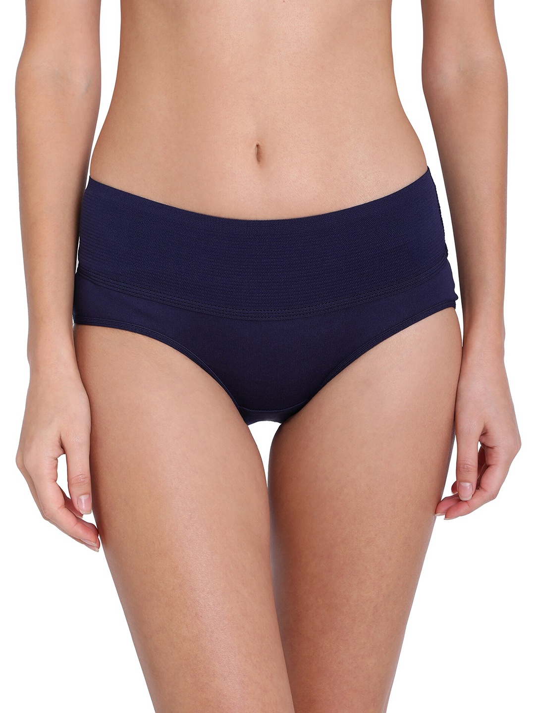 

RedRose Plus Size Women Solid Hipster Briefs, Purple