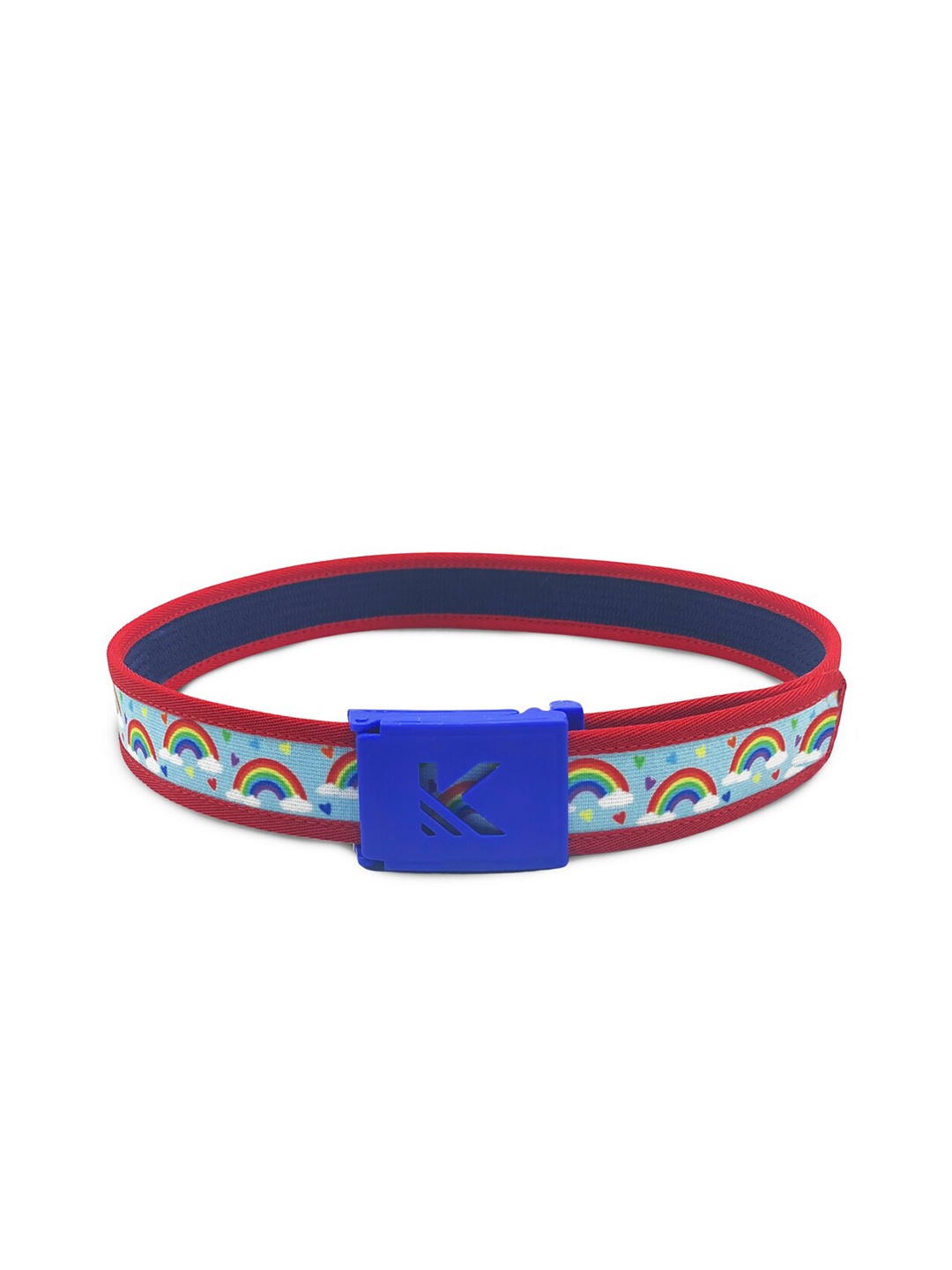 

KazarMax Girls Blue Printed Belt