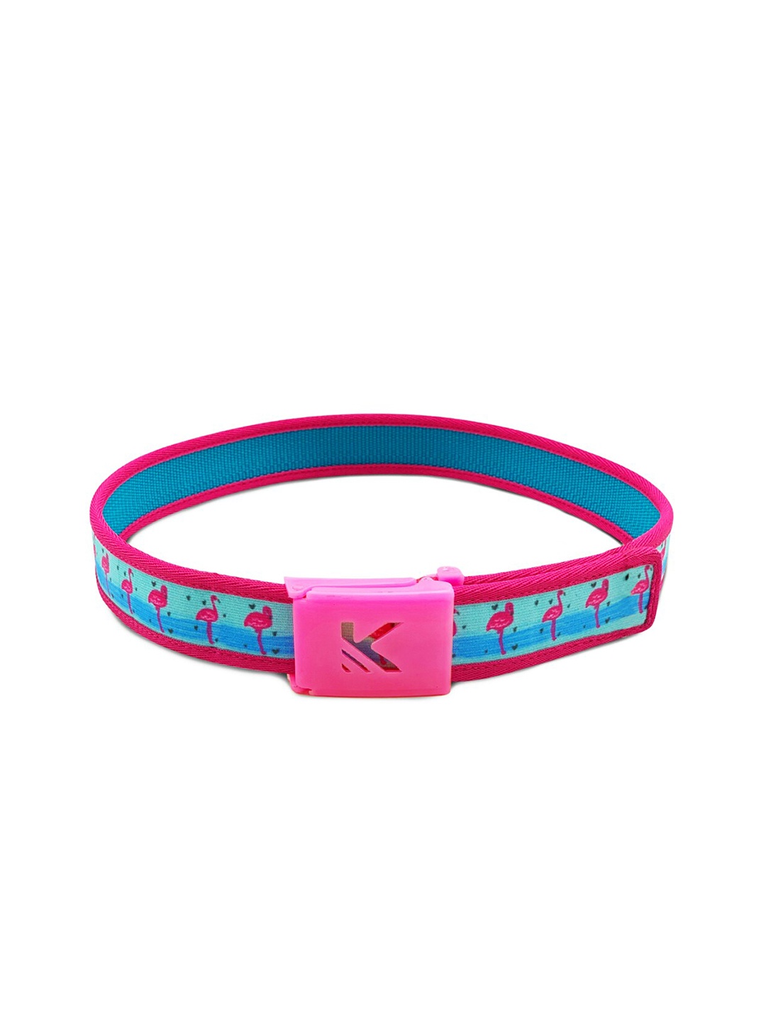 

KazarMax Girls Sea Green Printed Belt