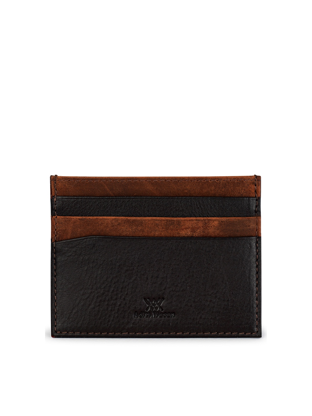 

Aditi Wasan Unisex Brown Leather Card Holder