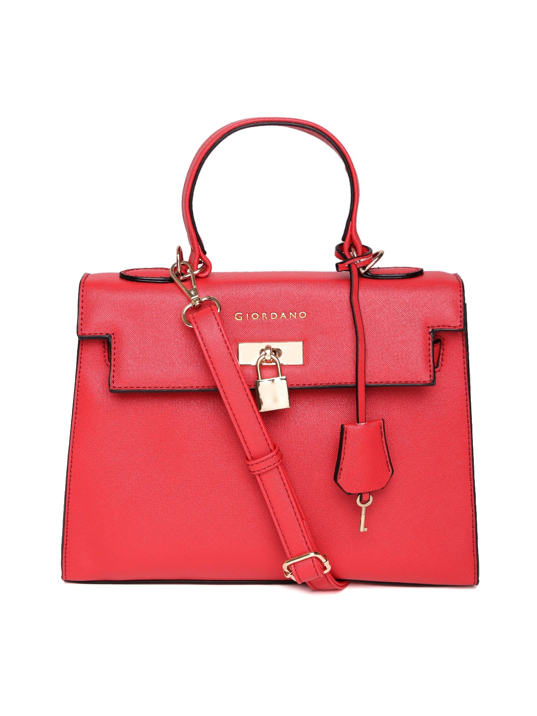 

GIORDANO Red Solid Satchel