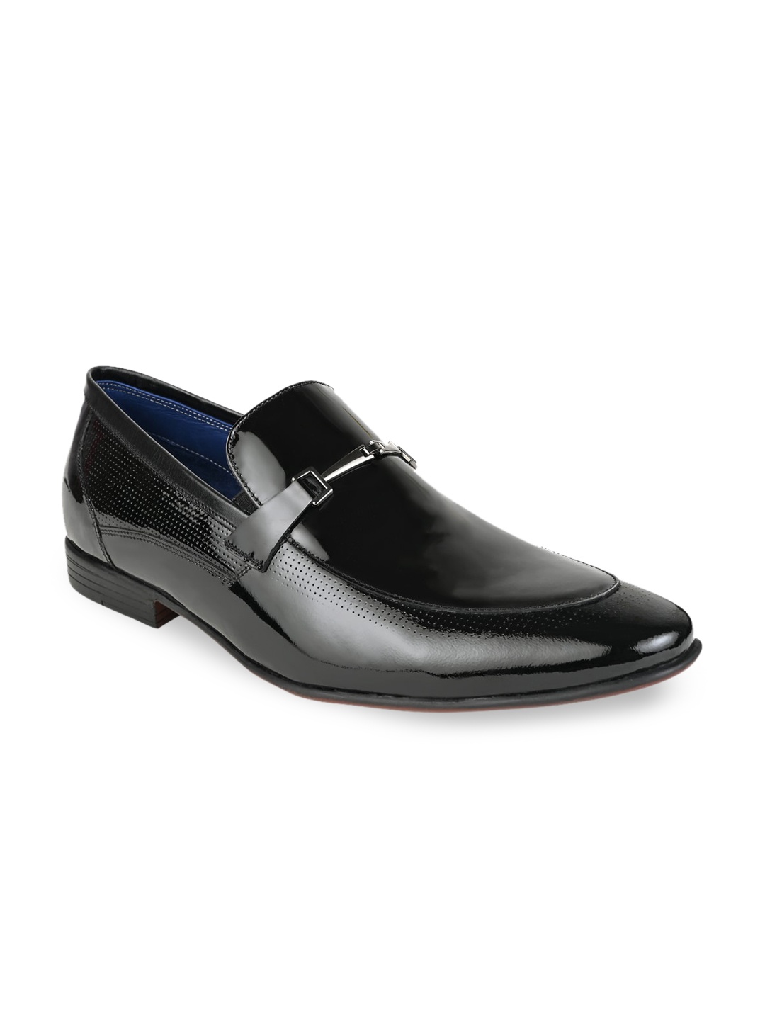 

Regal Men Black Solid Formal Slip On Shoes