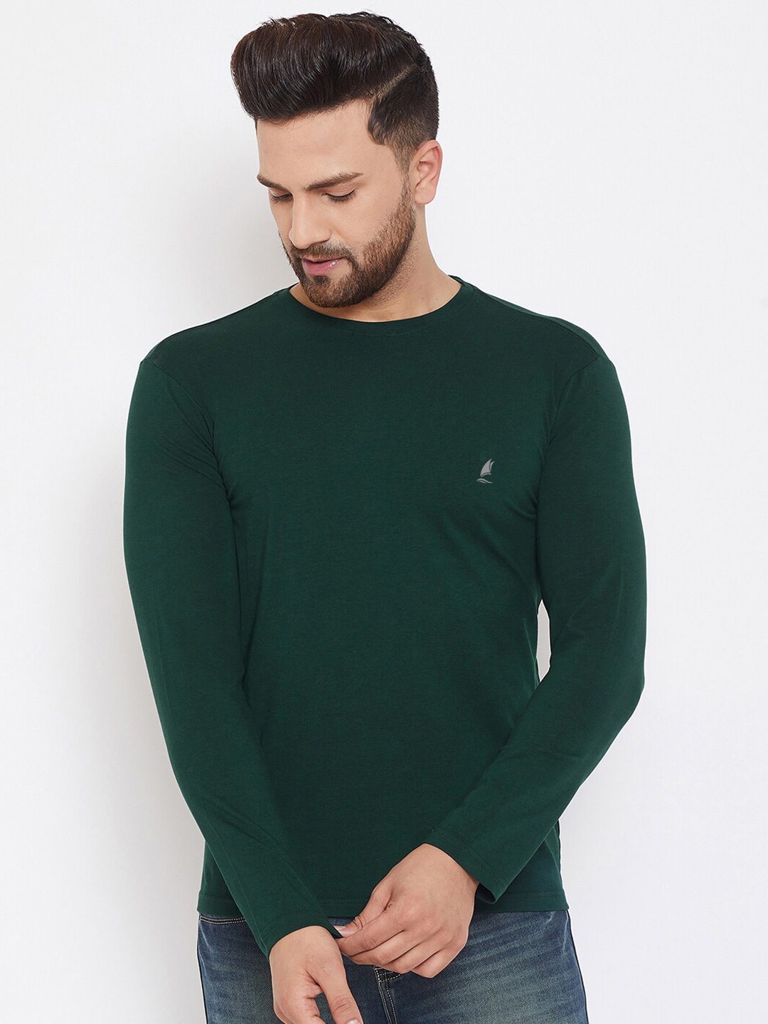 

HARBOR N BAY Men Green T-shirt