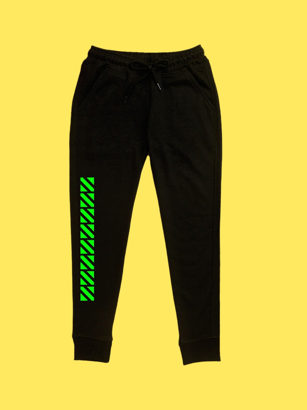 

NUSYL Kids Black Solid Joggers