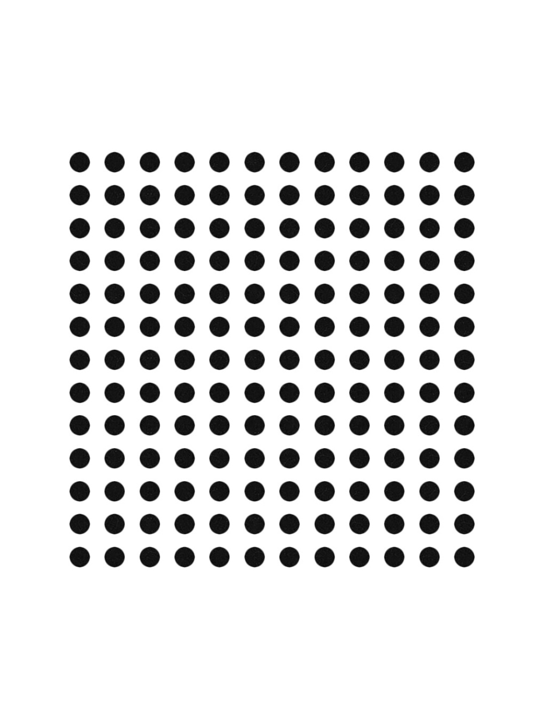 

Comet Busters 156 Pcs Reusable Designer Bindis - Black